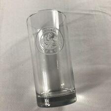 Polo Golf & C.C. Glass VTG Cup Equestrian Jockey Horse Country Club Etched Gift picture