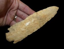 HOPEWELL KNIFE RESTORED CENTRAL MISSOURI INDIAN ARROWHEAD ARTIFACT COLLECTIBLE picture
