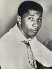 Medgar Evers Civil Rights Press Photograph 1963 #historyinpieces picture