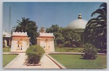 San Jose California, Rosicrucian Park Entrance & Planetarium, Vintage Postcard picture