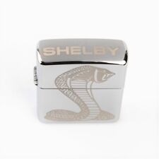 Shelby Super Snake Cobra Logo Engraved Chrome Zippo Lighter Ford Mustang GT500 picture