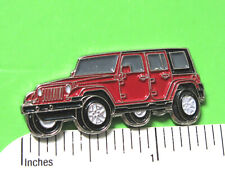 07 2007 Jeep WRANGLER - hat pin , tie tac , lapel pin , hatpin GIFT BOXED  red picture