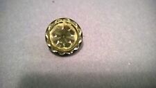 Old Vintage MULTI STONE BUTTON, picture