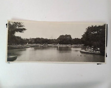 Shanghai China City Park Pond Photo 1945 WWII Panorama 10x4