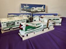 Hess 1997 Truck & Racers, 1998 Van With Buggy, 1999 Truck & Space Shuttle picture