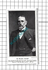 Sir Douglas Straight Obituary  - 1914 Cutting picture