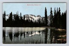 Glacier BC-British Columbia Canada, Marion Lake, Antique, Vintage Postcard picture