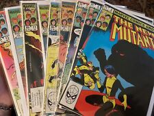 New Mutants Lot-3, 5, 7, 8, 9, 10, 11, 12 And 13 Newsstands Higher Grade picture
