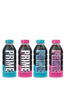NEW RELEASE PRIME X HYDRATION 4 PACK PINK & BLUE HOLO & REGULAR EDITION BOTTLES picture