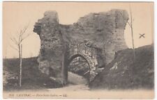 Postcard WWI CAMBRAI. Porte Saint-Ladre Arch Ruins 1919 FRANCE - Interesting Msg picture