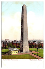 Early 1900's Bunker Hill Monument, Charlestown, MA Postcard picture