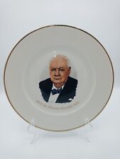 Vintage 1874 Sir Winston Churchill 1965 Commemorative Plate 10
