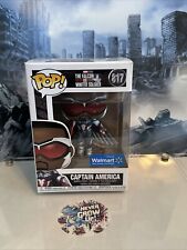 Funko POP Marvel Captain America #817 Wal Mart Exclusive Ships In Protector picture