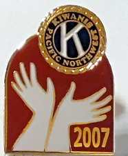 Kiwanis International 2007 Hands Lapel Pin picture