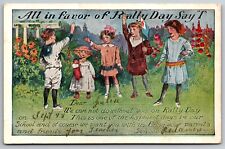 Rally Day Littlestown Pennsylvania PA 1913 Sunday School Children  Postcard picture