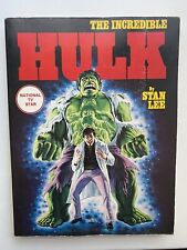 THE INCREDIBLE HULK BY STAN LEE TPB FIRESIDE BOOK 1ST PRINT 1978 MARVEL HTF picture