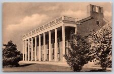Postcard Mount Vernon Porch Wesleyan College Macon Georgia picture