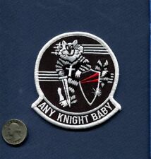 VF-154 BLACK KNIGHTS Any Knight Baby US NAVY F-14 TOMCAT Squadron Patch picture
