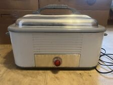 Vintage 1950s Westinghouse Electric Roaster Oven RO-91  18 qt WITH RACKS WORKS picture