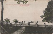 Shell Road and Beach Front Bay St. Louis Mississippi 1907 Postcard picture