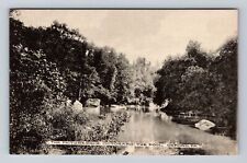 Oxford PA-Pennsylvania, The Picturesque Octoraro, The Pool, Vintage Postcard picture