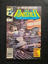 The Punisher #1 Limited Series (1985) - 1st Solo Series Newsstand - Zeck - FN+ picture