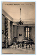 c1920s Women's Parlor, Presbyterian Church, Laurel Mississippi MS Postcard picture