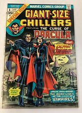 Giant-Size Chillers Dracula #1 1st App of Lilith (Marvel 1974) FN picture