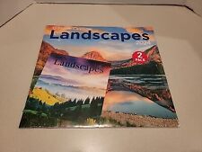 2024 Wall Calendars 2 Pack -Landscapes 12 x 11 and 6 x 6 - NEW picture
