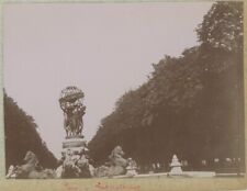 Paris. Le Jardin du Luxembourg. Citrate print circa 1900. picture