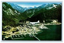 1970 At Foot of Mt Roberts Clipper Over Juneau Alaska AK Posted Vintage Postcard picture