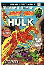 MARVEL TEAM-UP #18 ( VF+  8.5 ) 18TH ISSUE HUMAN TORCH & TNE INCREDIBLE HULK picture