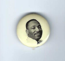 Martin Luther King Jr. Memorial Civil Rights cause Black political pin button picture
