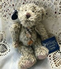 GANZ HERITAGE COLLECTION - CANDICE - PLUSH BEIGE BELLY BUTTON BEAR picture