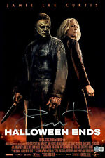 JAMIE LEE CURTIS HALLOWEEN ENDS SIGNED AUTOGRAPH 12X18 PHOTO BECKETT BAS COA picture