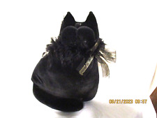 VTG Cats The Musical Black Velour Plush Stuffed Musical Animal Plays Memory 12
