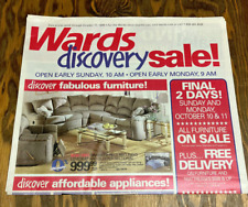 Wards 1999 newspaper sale flyer newspaper insert circular ad picture