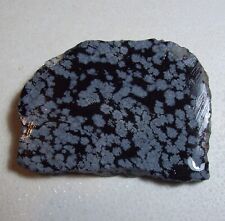 Natural Baby Snowflake Obsidian-Rough/Slab/Cab/Wrap-1866 picture