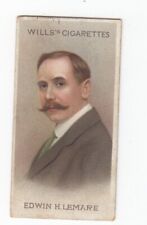 Vintage 1911 Music Card of Organist EDWIN H. LEMARE picture