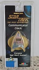 VTG Star Trek Communicator Clock BRAND NEW SEALED 1997 GT Interactive picture