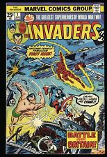 Invaders (1975) #1 VF+ 8.5 Captain America Human Torch Sub-Mariner John Romita picture