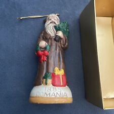 Vintage 1885 Romania Old World Santa Claus Christmas Figurine picture