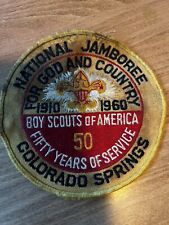 National Jamboree Vintage Boy Scout Patch 1910-1960 Boy Scouts Of America picture