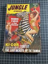 Jungle Stories Winter, 1948 PR   Ki Gor The Lost Beast of Ta'Tamba picture