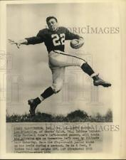 1951 Press Photo Indiana University Football Player Lou D'Achille, Bloomington picture
