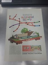 Union Pacific Railroad Print Ad 1962 8x11 Great To Frame  picture