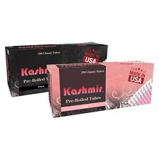 Kashmir Cigarette Tubes Combo Pack of Coral & Onyx Pre-Rolled Tubes Pack of 2 picture
