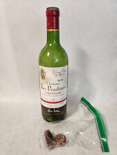 Vtg Rare: 1975 Chateau Les Pradines Saint-Estephe - Empty Wine Bottle Cork Foil picture