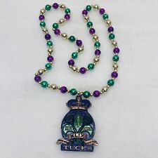 RARE‼ Krewe of Tucks 2017 King & Queen Beads Mardi Gras New Orleans • VGUC‼ picture