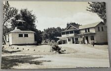 Antique Postcard RPPC REAL PHOTO Asbury Hall Methodist Camp Spirit Lake Iowa picture